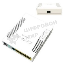 Коммутатор сетевой MikroTik RB260GSP RouterBOARD 260GSP with indoor case and power supply
