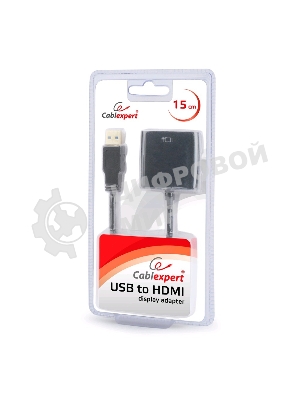 Видеоадаптер (конвертер) USB 3.0 --> HDMI Cablexpert A-USB3-HDMI-02