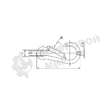 Карабин пожарный Rexant 10,0 DIN 5299С