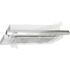 Вытяжка встраиваемая Elikor Интегра 60П-400-В2Л белый/нержавеющая сталь