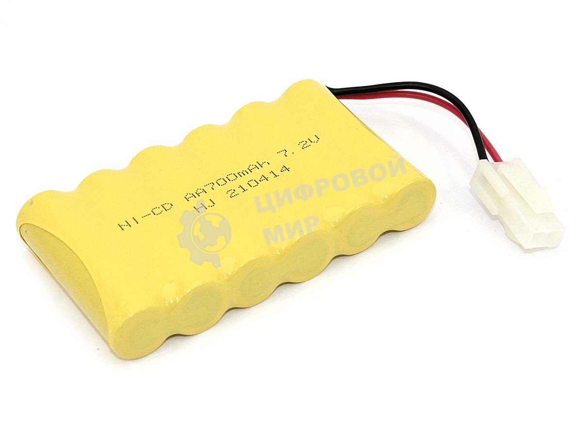 Аккумулятор Ni-Cd 7.2V 700 mAh AA Flatpack разъем 5559