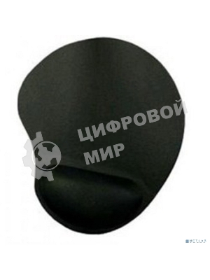 Коврик для мыши Buro гелевый, черный, 225х190х2