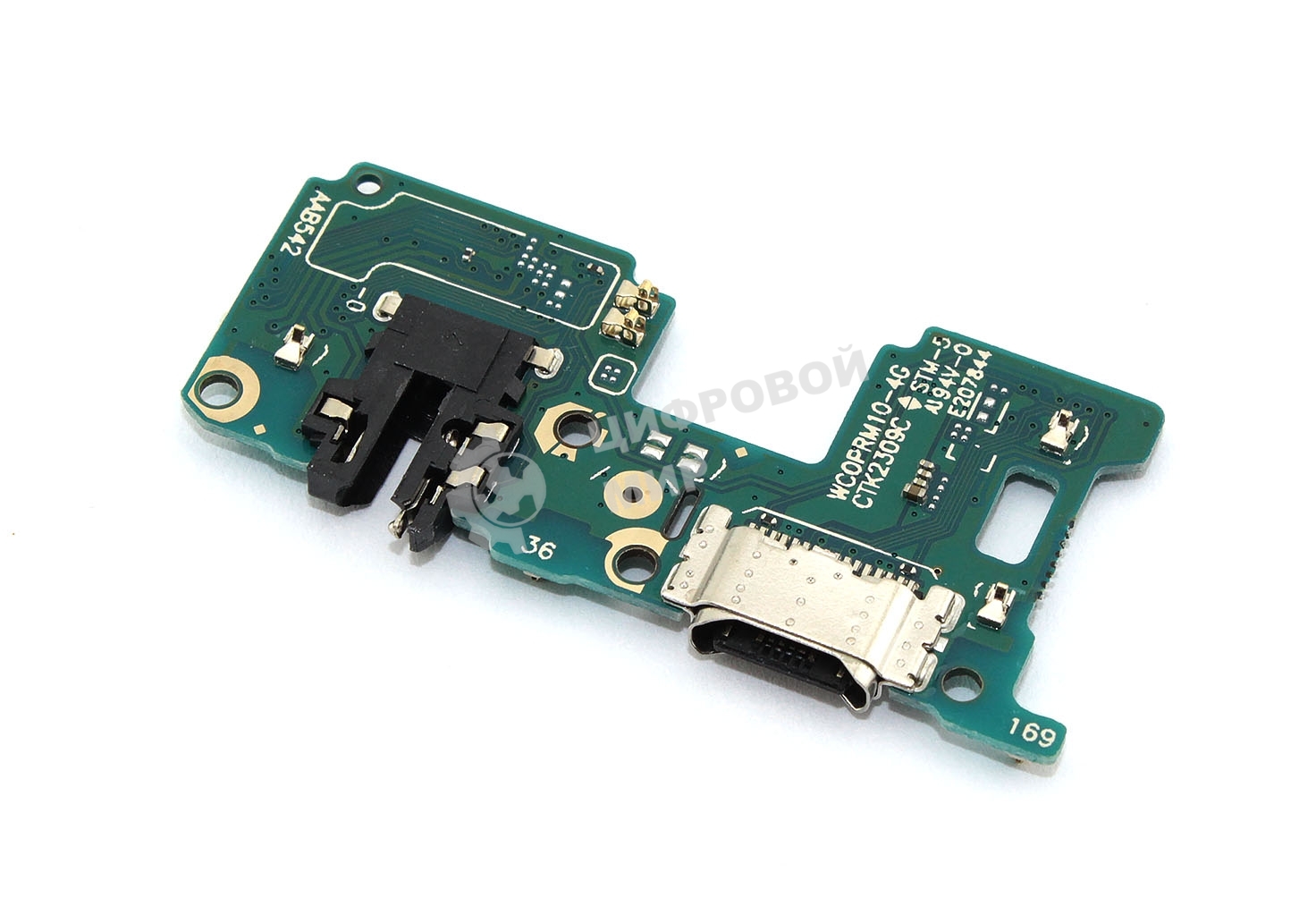 шлейф с разъемом зарядки для Realme 11 (RMX3636)