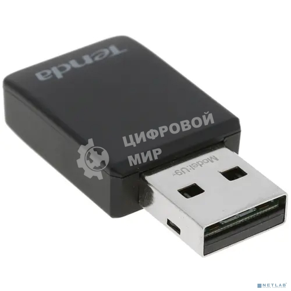 Сетевой адаптер Wi-Fi Tenda WiFi Adapter USB U9 (USB2.0, WLAN 650Mbps, 802.11ac) 1x int Antenna