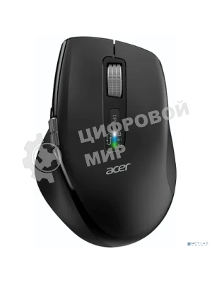 Мышь беспроводная Acer OMR406 черный, 4800 dpi, радиоканал, Bluetooth, USB, кнопки - 8