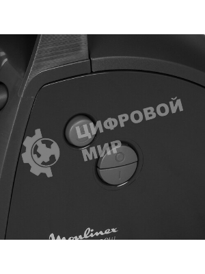 Мясорубка электрическая Moulinex ME682832 черный, 2000 Вт, 2.6 кг/мин, реверс, защита от перегрузки, насадки - 4