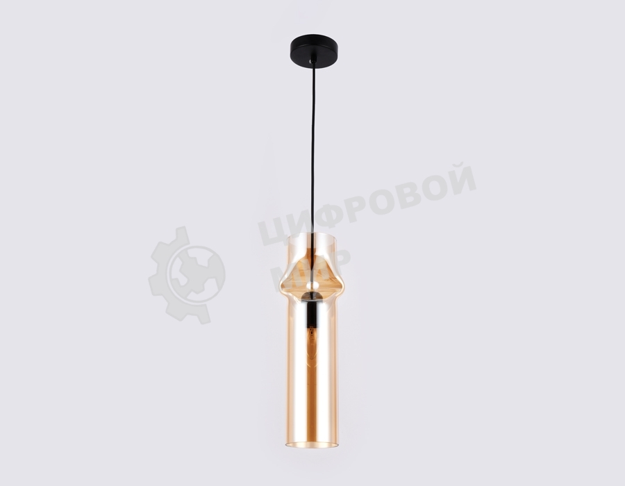 Светильник Ambrella light TR3560 BK/TI черный/янтарь E27 max 40W D130*1200