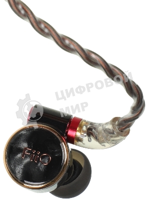 Проводные наушники FiiO FD3 черный/медный, внутриканальные, Jack 3.5 мм