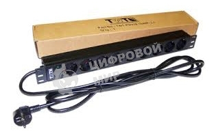 Управляемый блок распределения питания Lanmaster TWT-PDU19-16A9P-3.0 верт.размещ. 8xC13C13 базовые 10A C14