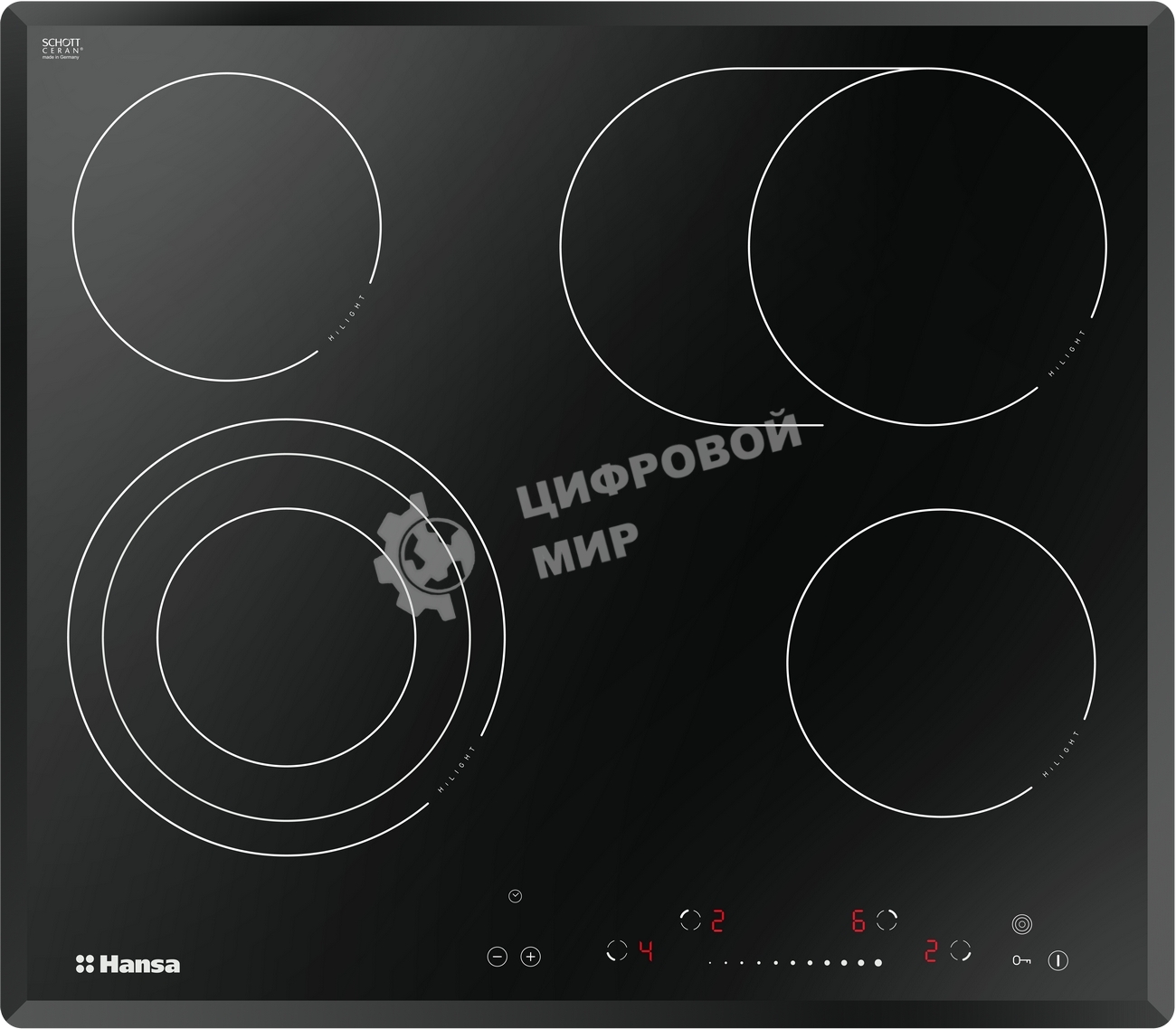 Варочная электрическая панель Hansa BHC66906 (Аналог BHC63906)