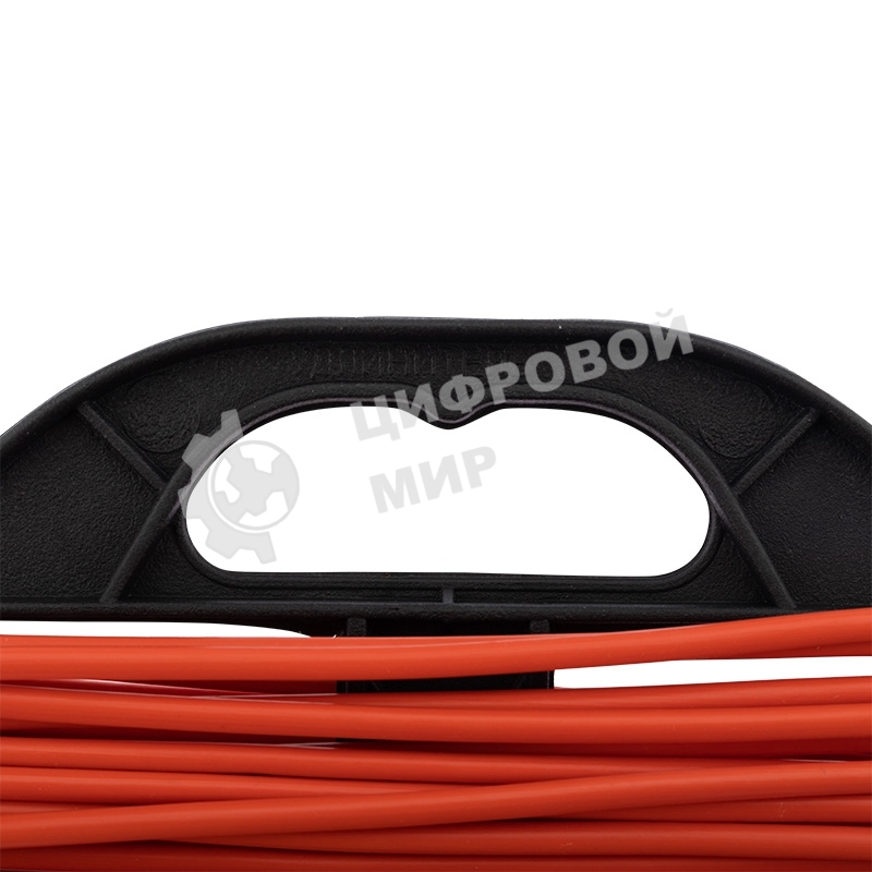 Удлинитель-шнур на рамке PROconnect ПВС 2х0.75, 20 м, б/з, 6 А, 1300 Вт, IP20, оранжевый