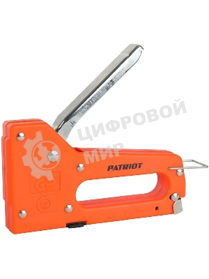 Степлер PATRIOT SPQ-113, пластиковый корпус, скобы тип 53 (4-8мм), 100 скоб в комплекте