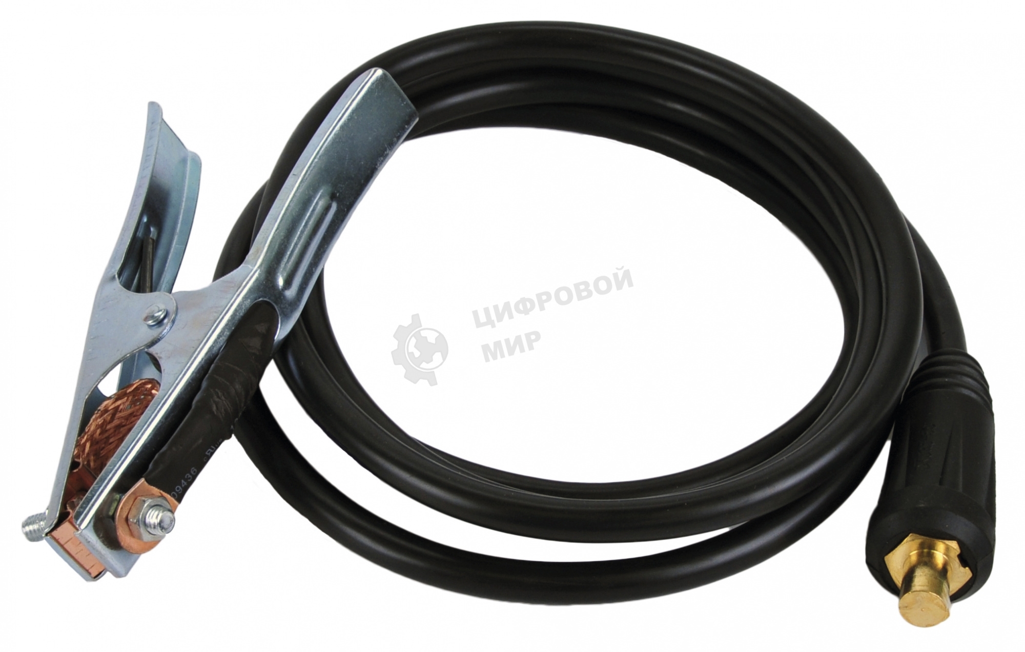 Кабель сварочный ELITECH 172521 3 м DX50 25 мм2 зажим на массу 0606.000400 Кабель сварочный, 3 м, DX50,25кв мм, зажим на массу.