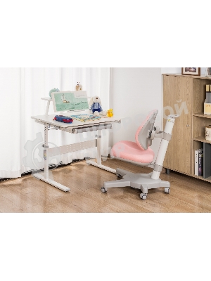 Кресло Cactus CS-CHR-3604PK розовый, ткань