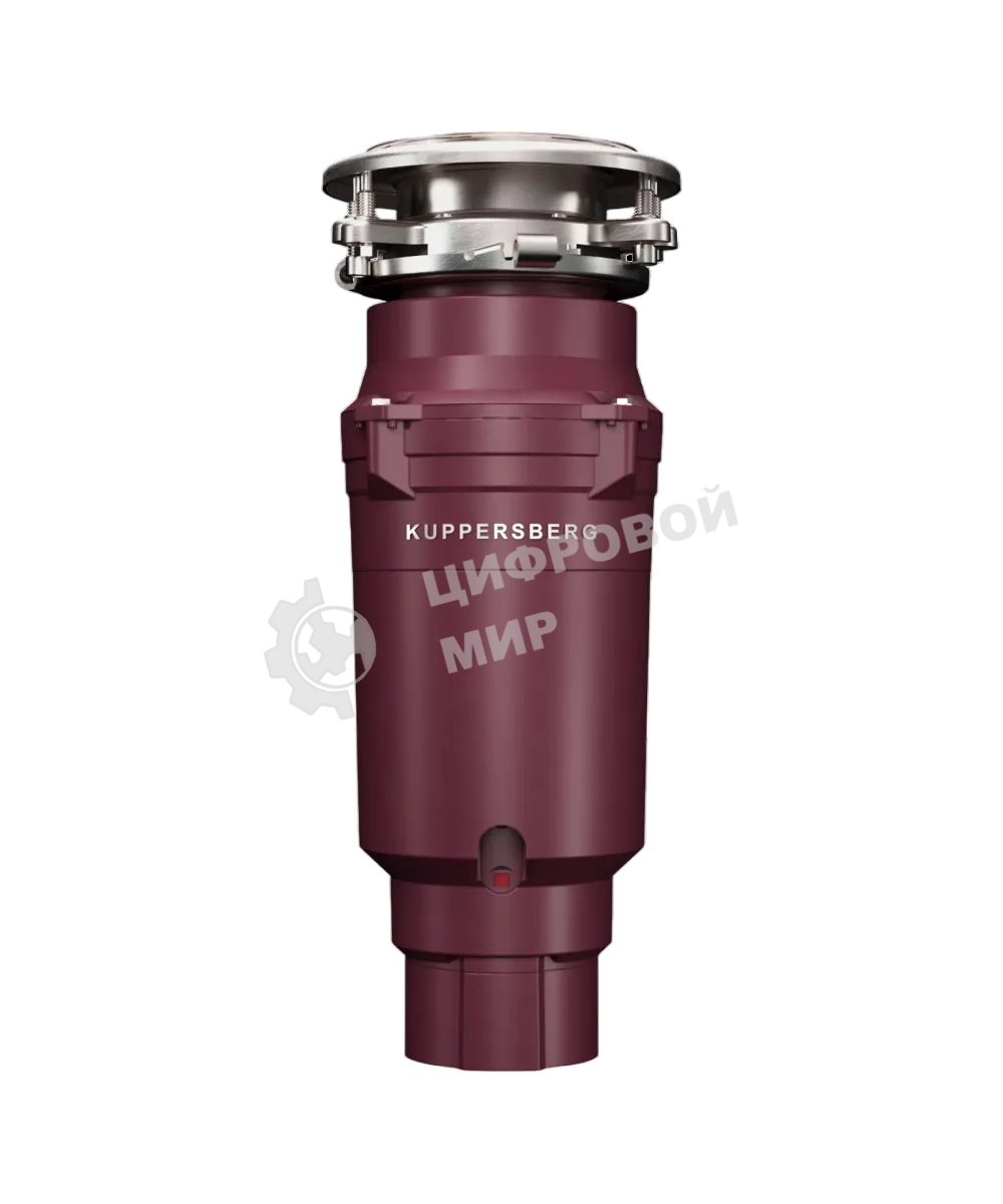 Измельчитель пищевых отходов Kuppersberg WSS 750 V, High-Tech, мощность 750 Вт, 3800-4200 об/мин, защита от перегрева, авто выключение, DC мотор, уровень шума 75 дБ, винный