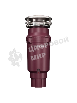Измельчитель пищевых отходов Kuppersberg WSS 750 V, High-Tech, мощность 750 Вт, 3800-4200 об/мин, защита от перегрева, авто выключение, DC мотор, уровень шума 75 дБ, винный