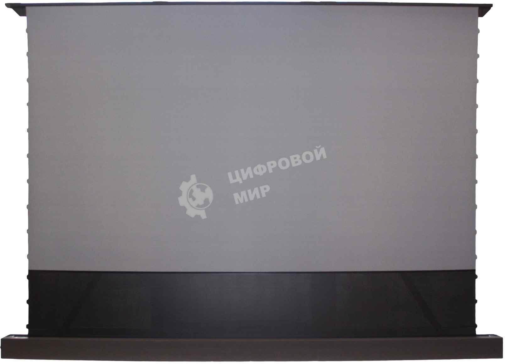 Экран Cactus 125x221 см FloorRising CS-PSFRCLR-221X125 16:9 напольный рулонный черный (моторизованный привод)