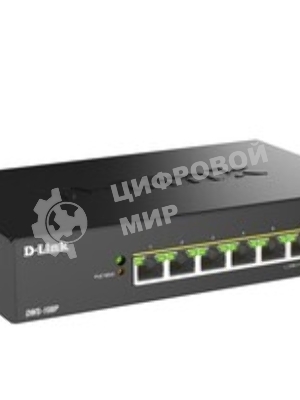 Коммутатор D-Link DMS-108P/A1A, 8×2.5 Гбит/с, неуправляемый