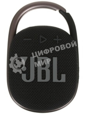 Портативная акустическая система JBL CLIP 4, черный
