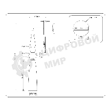Настенный светильник Ambrella light LH75369 GD/WH золото/белый G9 max 28W 70*150*560