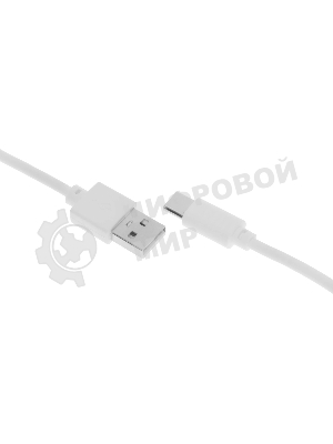 Кабель USB (m)-USB Type-C (m) 1.8м белый