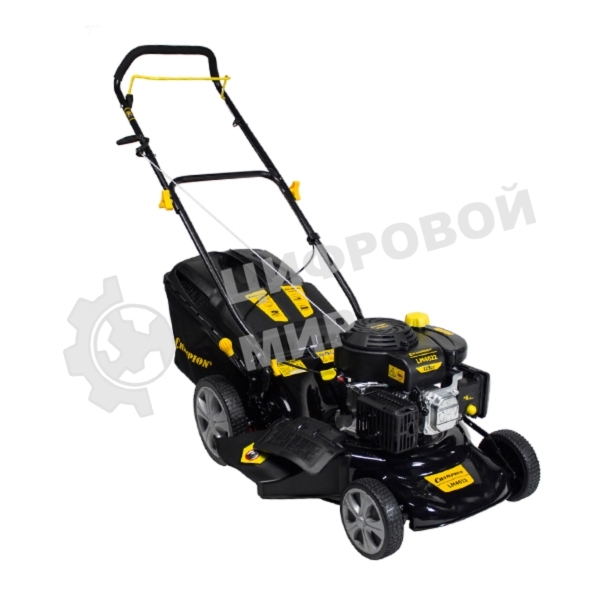 Газонокосилка Champion LM46222.2кВт травосб.60л. шир.460мм 25-75мм 32.6кг 3 в1