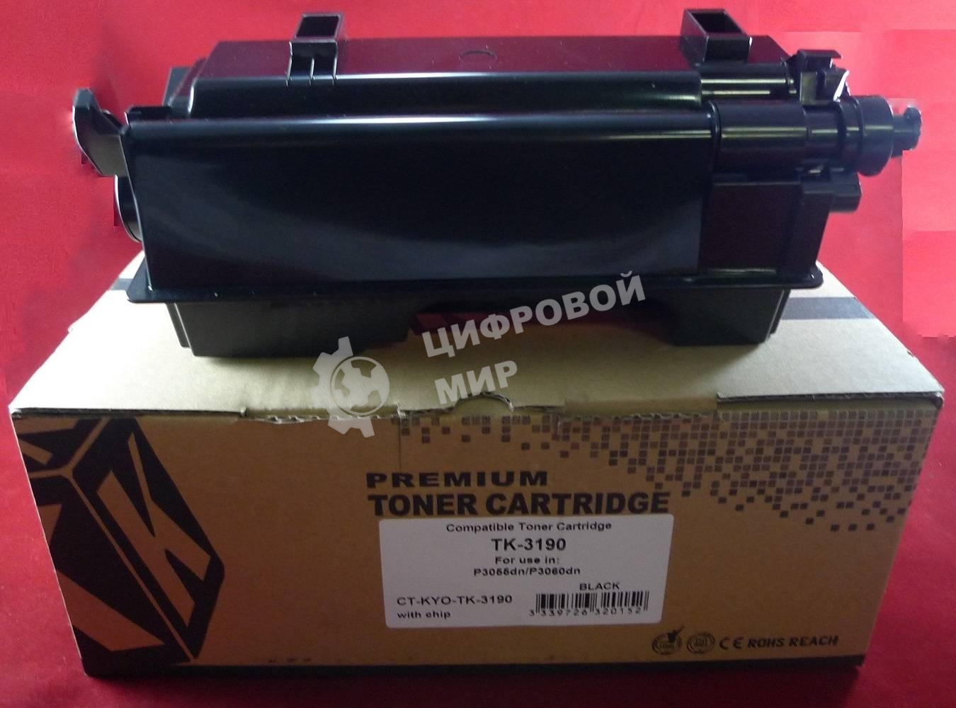 Картридж лазерный для Kyocera-Mita P3055/P3060 TK-3190 25K (С ЧИПОМ) JPN