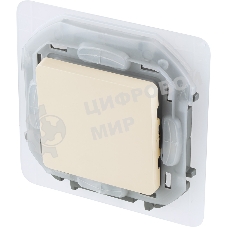 Переключатель IP44 10AX 250 В слоновая кость