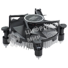 Кулер для процессора DEEPCOOL CK-11509 черный, 92 мм, алюминий, 2200 об/мин, 26.8 дБ, 3 pin, 65 Вт, 56 мм
