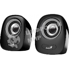Акустическая система PC speakers Genius SP-Q160,GRAY,USB, 2.0, Power Output 6W, Sensitivity: 80 Db, 3.5 мм jack., серый