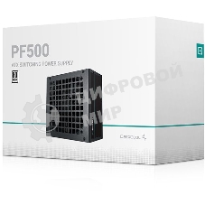 Блок питания Deepcool/GamerStorm PF500, 500Вт, 80 PLUS, 120мм, черный
