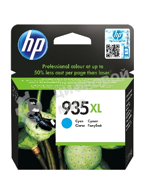 Картридж струйный HP 935XL C2P24AE голубой для HP OJ Pro 6830