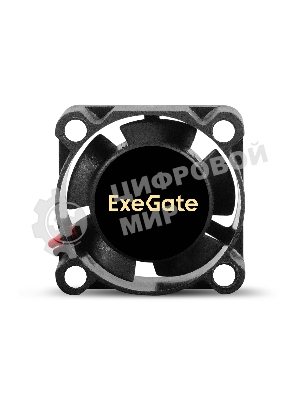 Вентилятор для корпуса ExeGate EX02510S2P черный, 25 мм, 10000 об/мин, 22 дБ, 2 pin