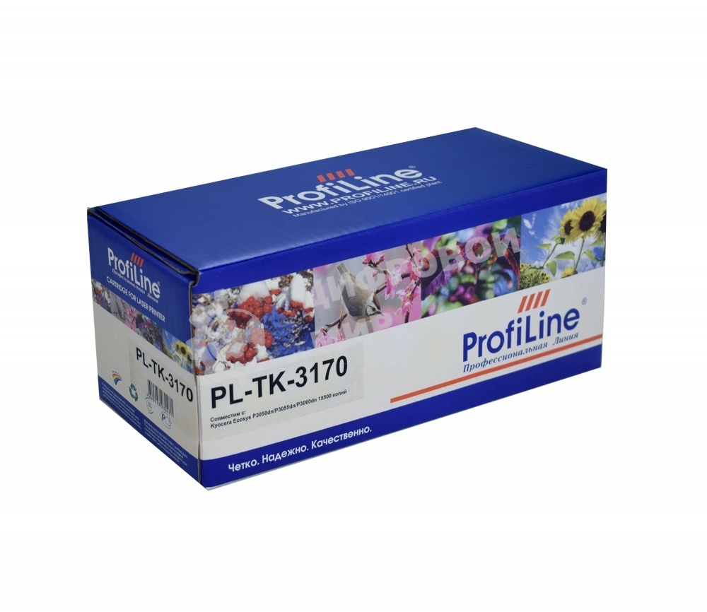 Картридж лазерный ProfiLine совместимый TK-3170 для Kyocera Ecosys P3050dn/P3055dn/P3060dn 15500к + бункер отработанного тонера