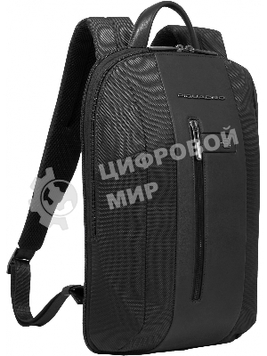 Рюкзак Piquadro Brief2 CA6384BR2/N черный нейлон/натур.кожа