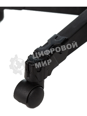 Кресло игровое Zombie GAME 17 черный, текстиль/эко.кожа, крестовина пластик