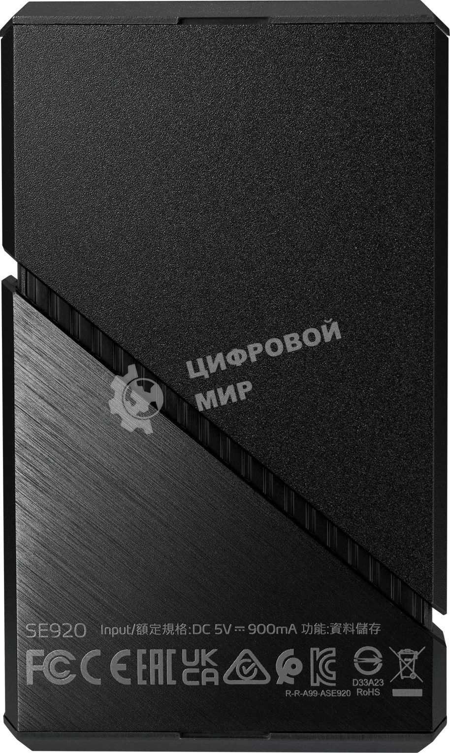 Внешний SSD ADATA SE920, 4TB, USB 4 Type-C, R/W 3800/3700, черный