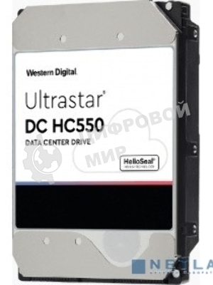 Жесткий диск Western Digital SAS 16Tb 7200RPM 12Gb/S 512MB DC HC550 0F38357 WD