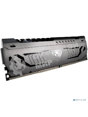 Оперативная память Patriot Viper Steel, DDR4, 8GB (1x8GB), 3600MHz, CL18, DIMM, с радиатором, черный