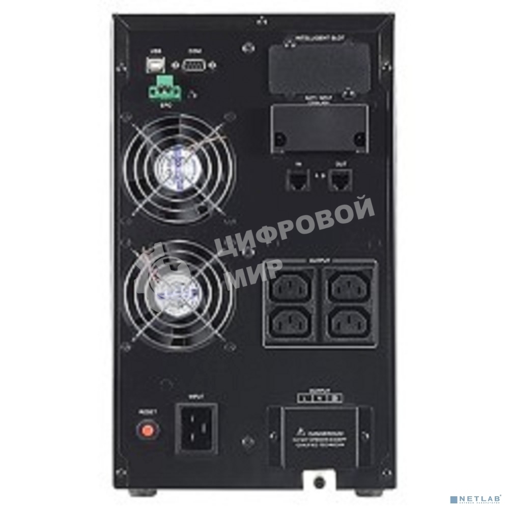 Источник бесперебойного питания UPS CyberPower OLS2000E 2000VA/1800W USB/RJ11/45/SNMP (4 IEC)