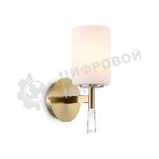 Настенный светильник Ambrella light LH56265 BS/FR латунь/белый матовый E27 max 60W 160*120*280