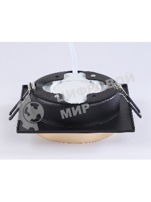 Светильник Ambrella light TN5232 BK/GD черный/золото GX53 max 12W 110*110*35