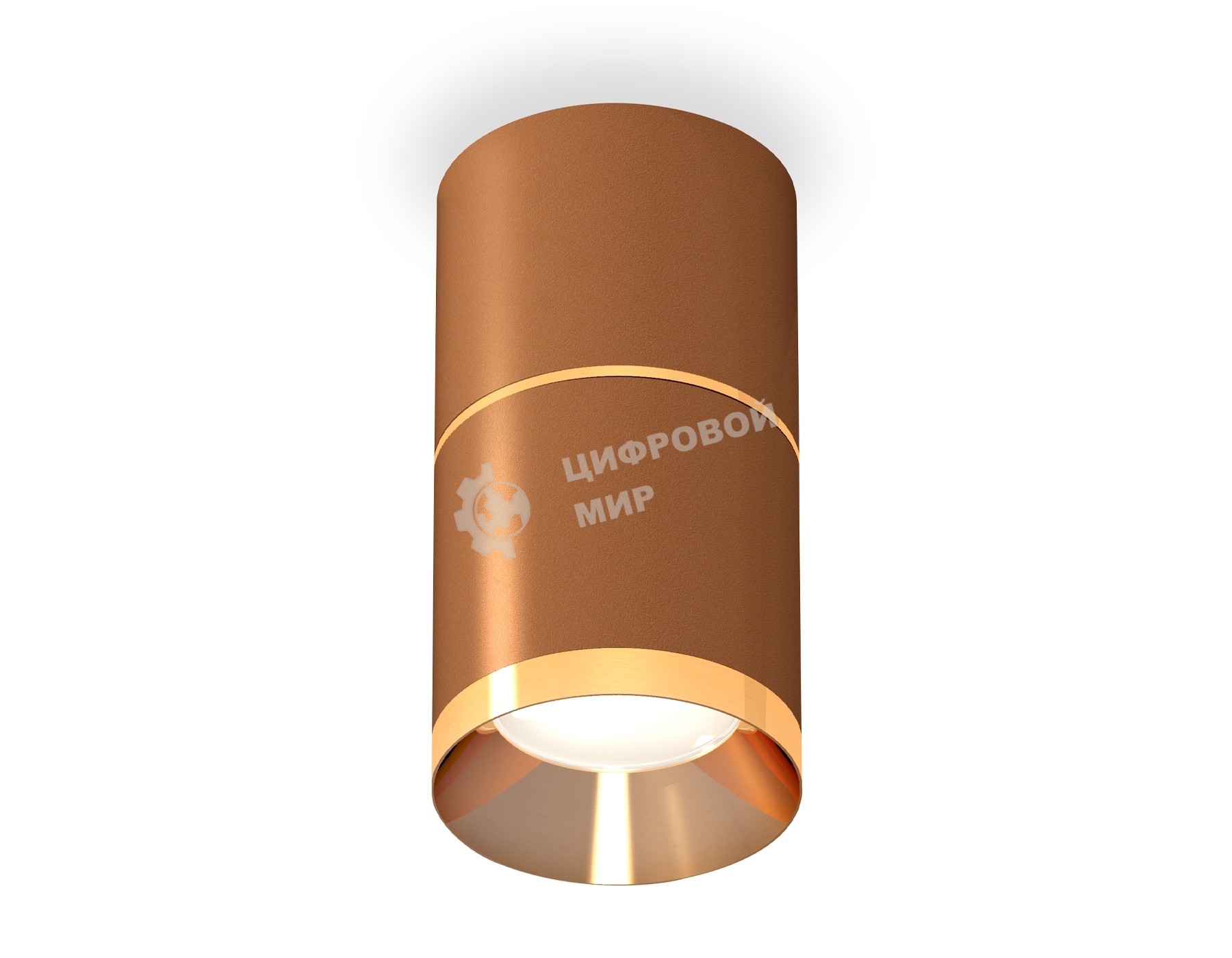 Светильник Ambrella Light XS7404061 SCF/PYG кофе песок/золото желтое полированное MR16 GU5.3 (C7404, A2072, C7404, N7034)