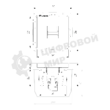 Розетка Ethernet RJ-45 (слоновая кость)
