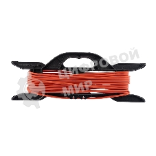 Удлинитель-шнур на рамке PROconnect ПВС 2х0.75, 10 м, б/з, 6 А, 1300 Вт, IP20, оранжевый