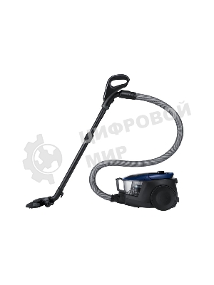 Пылесос Samsung SC18M3120VB синий, 380/1800 Вт, уборка сухая, пылесборник контейнер 2 л