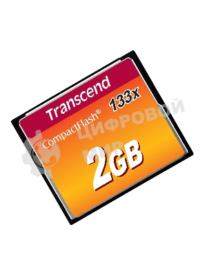 Флеш карта CF 2Gb 133x Type I Transcend (TS2GCF133)
