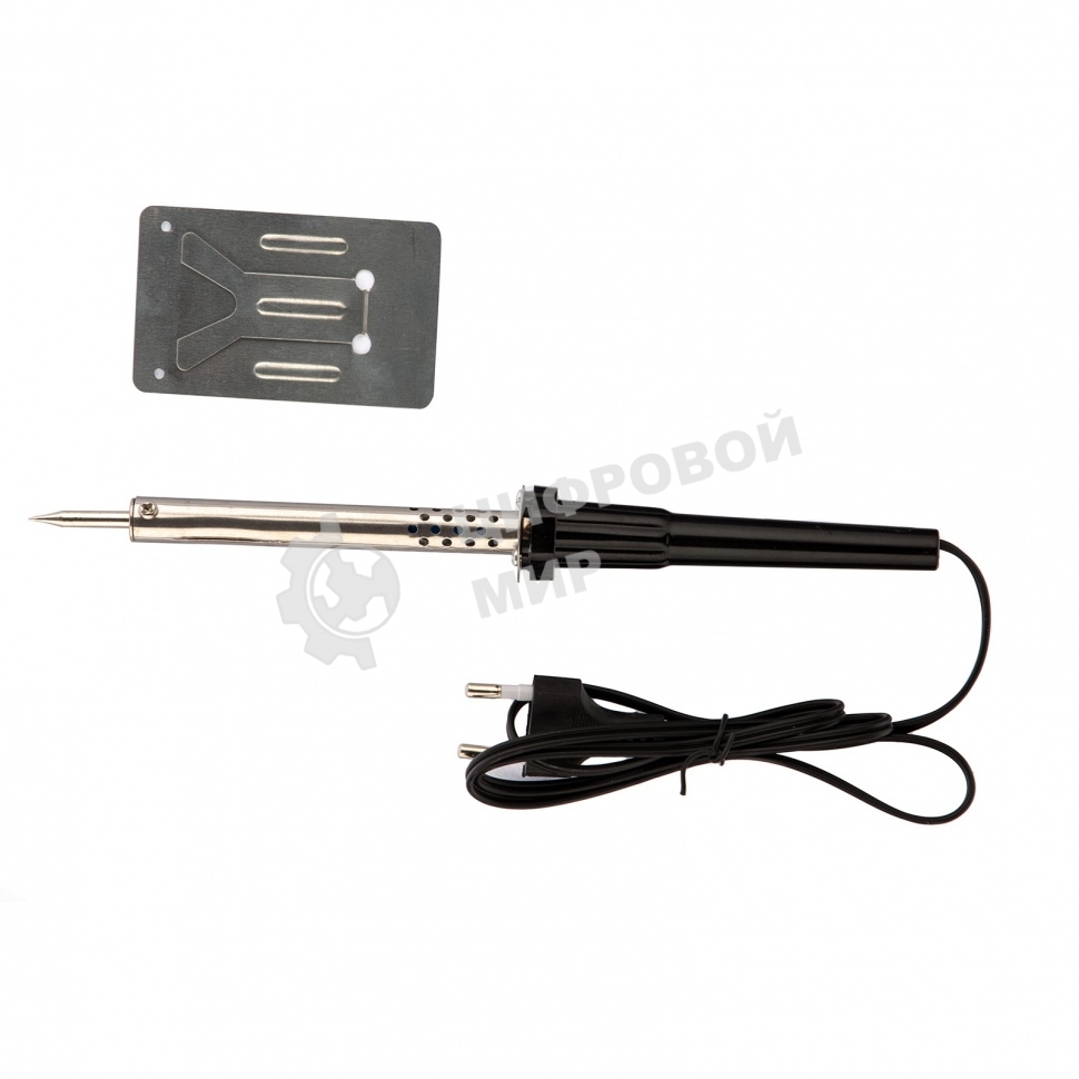 Паяльник Sparta с ручкой из пластика, 60 Вт