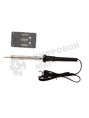 Паяльник Sparta с ручкой из пластика, 60 Вт