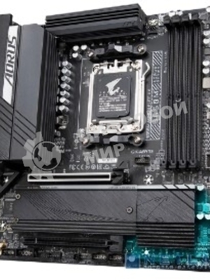 Материнская плата Gigabyte B650M AORUS ELITE AX, AM5, AMD B650, 4xDDR5, 4xSATA, 2xM.2, 1xPCI-E 5.0 x4, 1xPCI-E 4.0 x16, 1xHDMI, 1xDP, 1x 2.5Gb LAN, 4xUSB-A 2.0, 5xUSB-A 3.2 Gen 1, 2xUSB-A 3.2 Gen 2, 1xUSB-C 3.2 Gen 2, 2x3.5 мм, 7.1, Micro-ATX